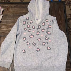 Girl’s Leopard Print Hoodie